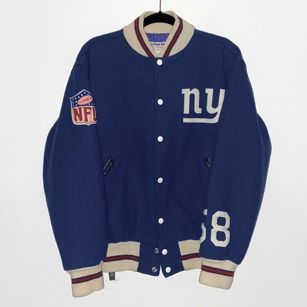 NFL New York Giants #58 Carl Banks 🏈 1/1 vtg varsity/bomber/letterman’s jacket 